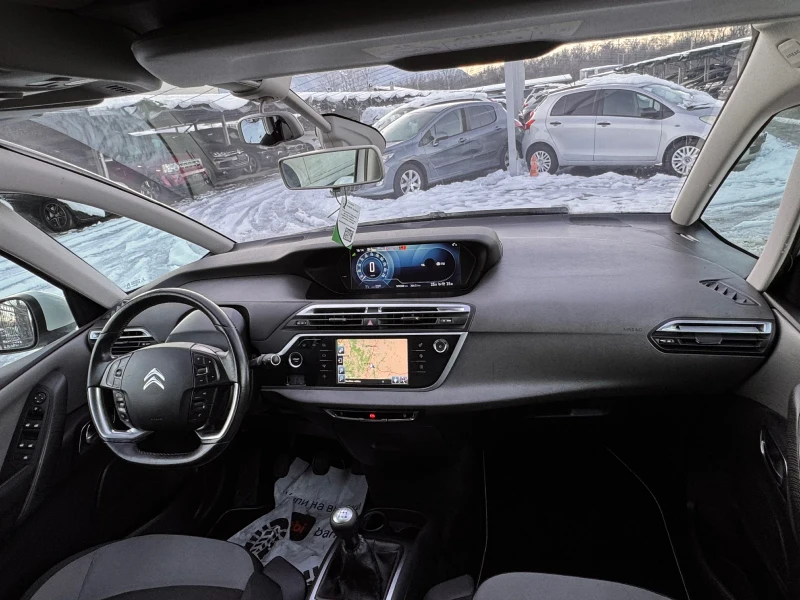 Citroen Grand C4 Picasso 1.6HDI 6+ 1 ИТАЛИЯ, снимка 14 - Автомобили и джипове - 52937309
