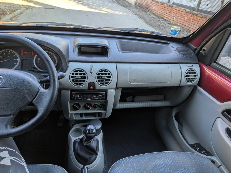 Renault Kangoo * ФАБРИЧЕН МЕТАН* 1.6.16V* FACE* 2008!* ОТЛИЧНА* , снимка 12 - Автомобили и джипове - 52944458