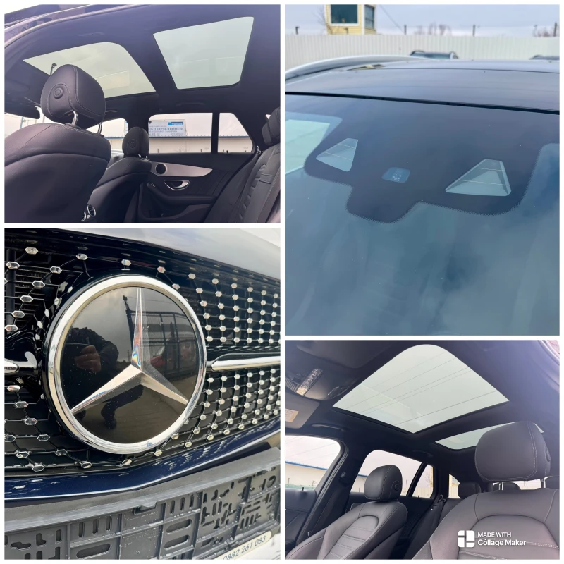 Mercedes-Benz C 250 4-MATIC AMG ПАНОРАМА КАМЕРА DISTRONIC LANE FUL-LED, снимка 10 - Автомобили и джипове - 53382012