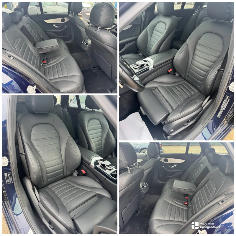 Mercedes-Benz C 250 4-MATIC AMG ПАНОРАМА КАМЕРА DISTRONIC LANE FUL-LED, снимка 11 - Автомобили и джипове - 53382012