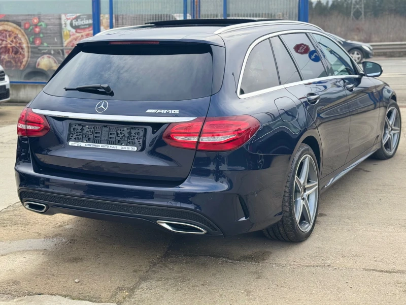 Mercedes-Benz C 250 4-MATIC AMG ПАНОРАМА КАМЕРА DISTRONIC LANE FUL-LED, снимка 8 - Автомобили и джипове - 53382012