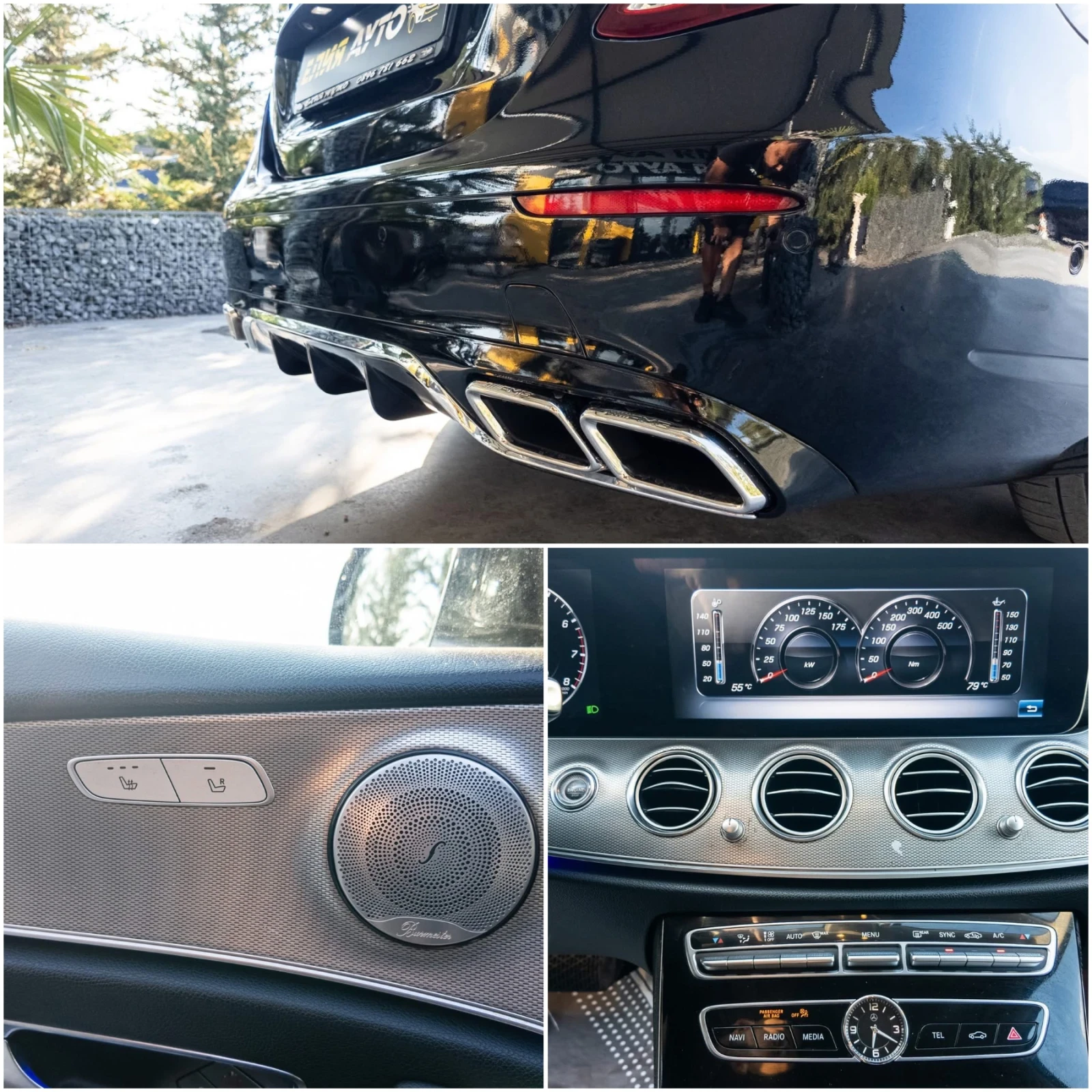 Mercedes-Benz E 220 D FULL AMG LINE    100% | Mobile.bg   17