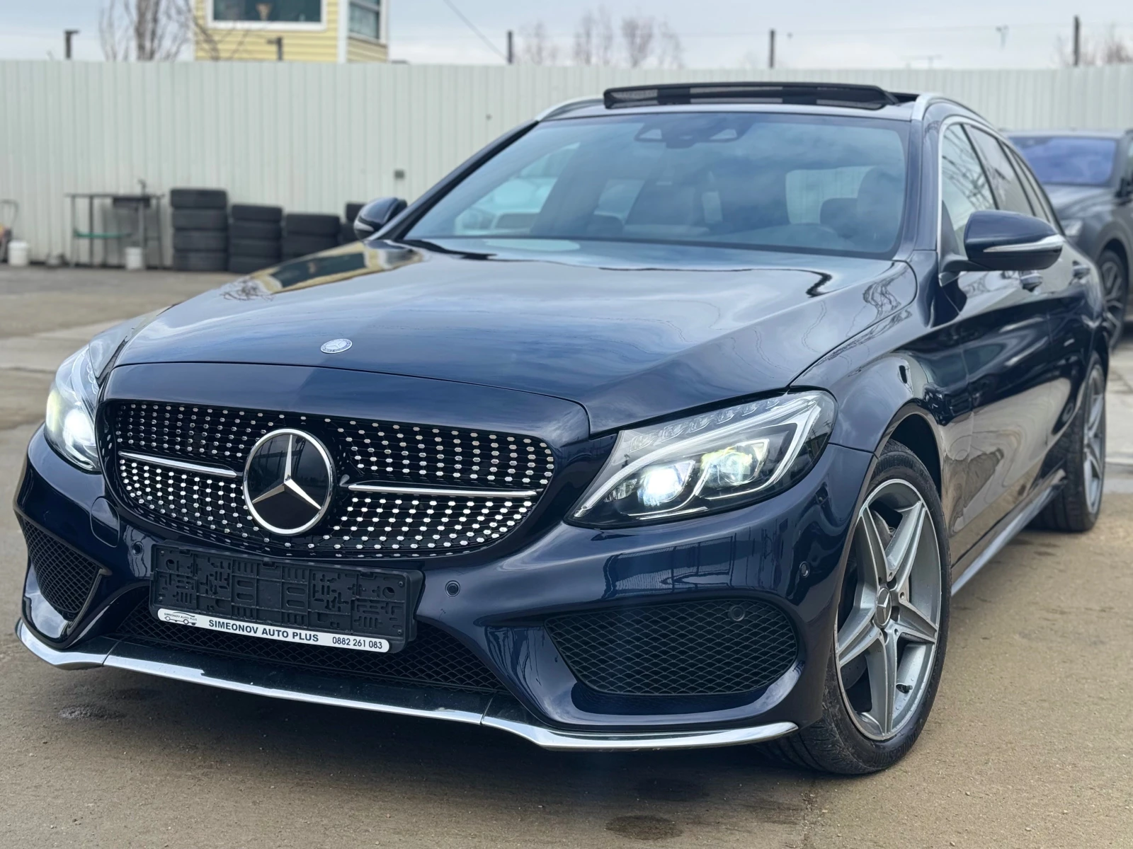 Mercedes-Benz C 250 4-MATIC AMG �������� ������ DISTRONIC LANE FUL-LED | Mobile.bg � ����������� 1