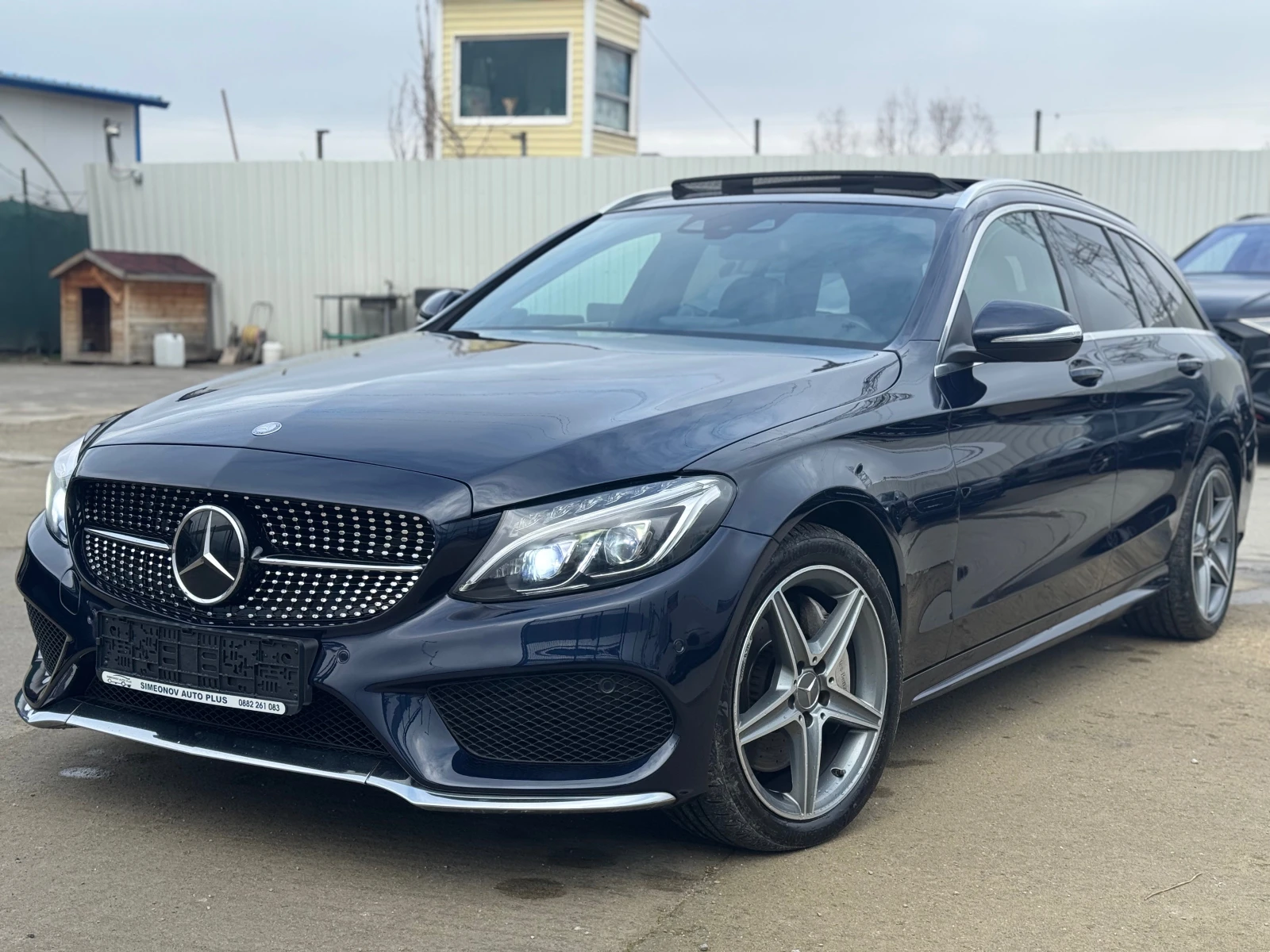 Mercedes-Benz C 250 4-MATIC AMG ПАНОРАМА КАМЕРА DISTRONIC LANE FUL-LED - изображение 2