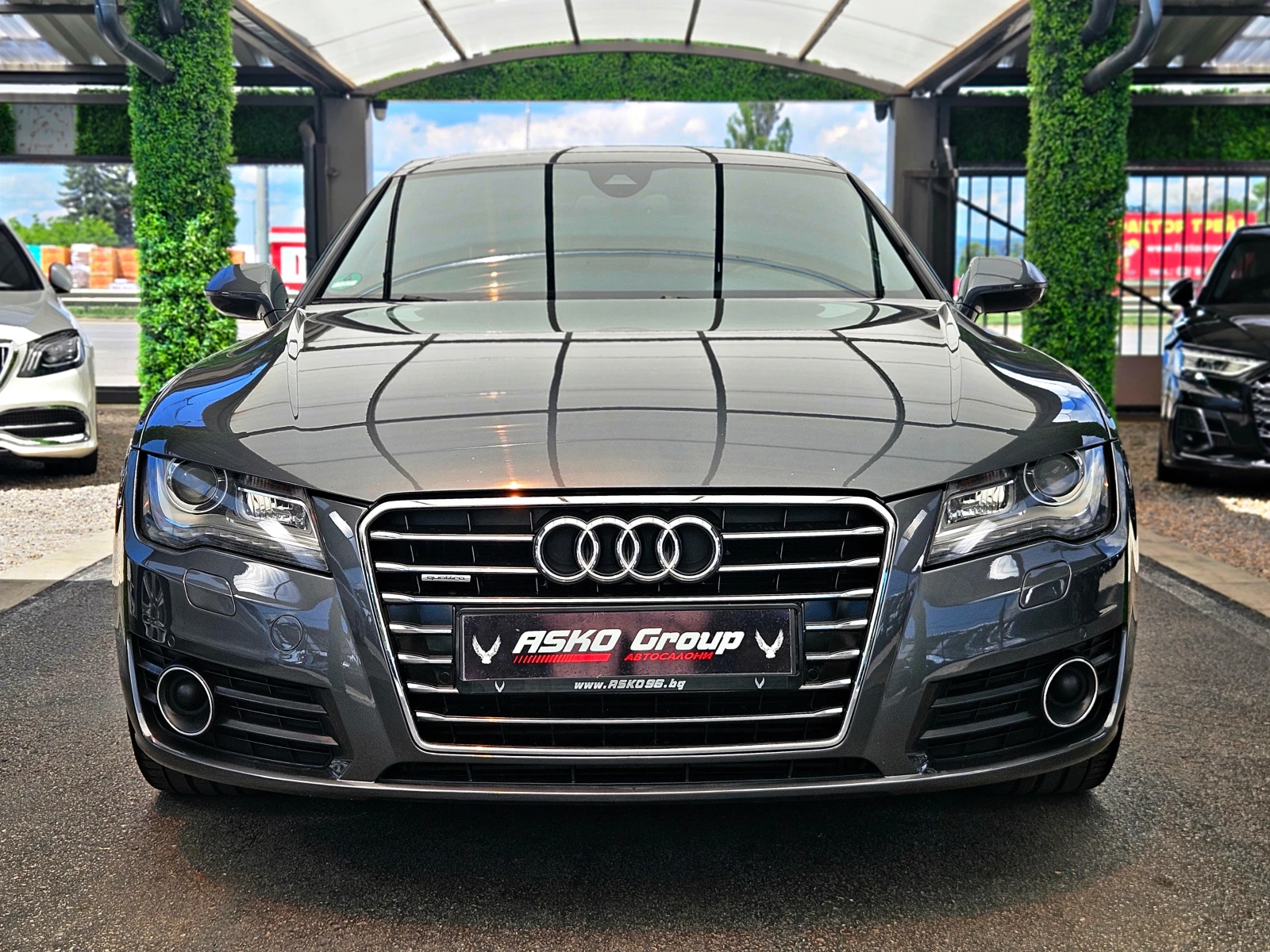 Audi A7 313PS/S-LINE/DISTR/CAMERA/BOSE/ПОДГР/AIR/ПАМЕТ/LIZ, снимка 2 - Автомобили и джипове - 54836278