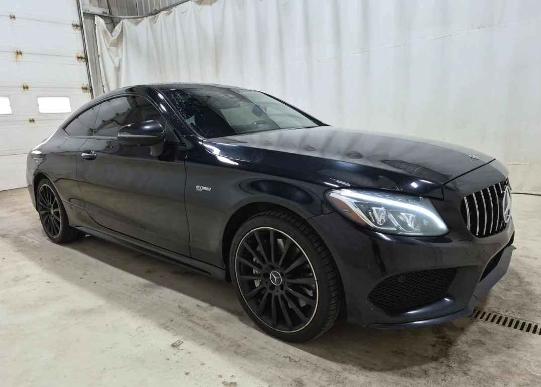 Mercedes-Benz C 43 AMG 4M* Coupe* BURMERSTER* 360VIEW* MEMORY* B.Spot, снимка 3 - Автомобили и джипове - 55566701