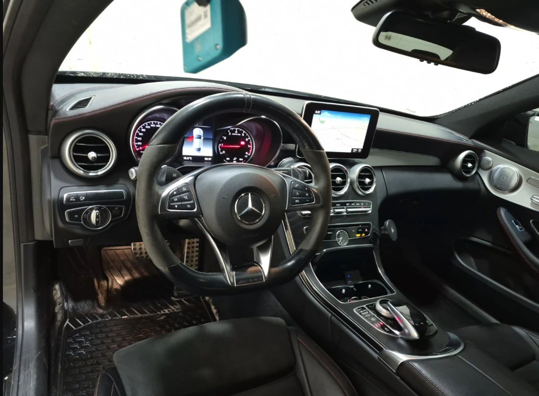 Mercedes-Benz C 43 AMG 4M* Coupe* BURMERSTER* 360VIEW* MEMORY* B.Spot, снимка 9 - Автомобили и джипове - 55566701