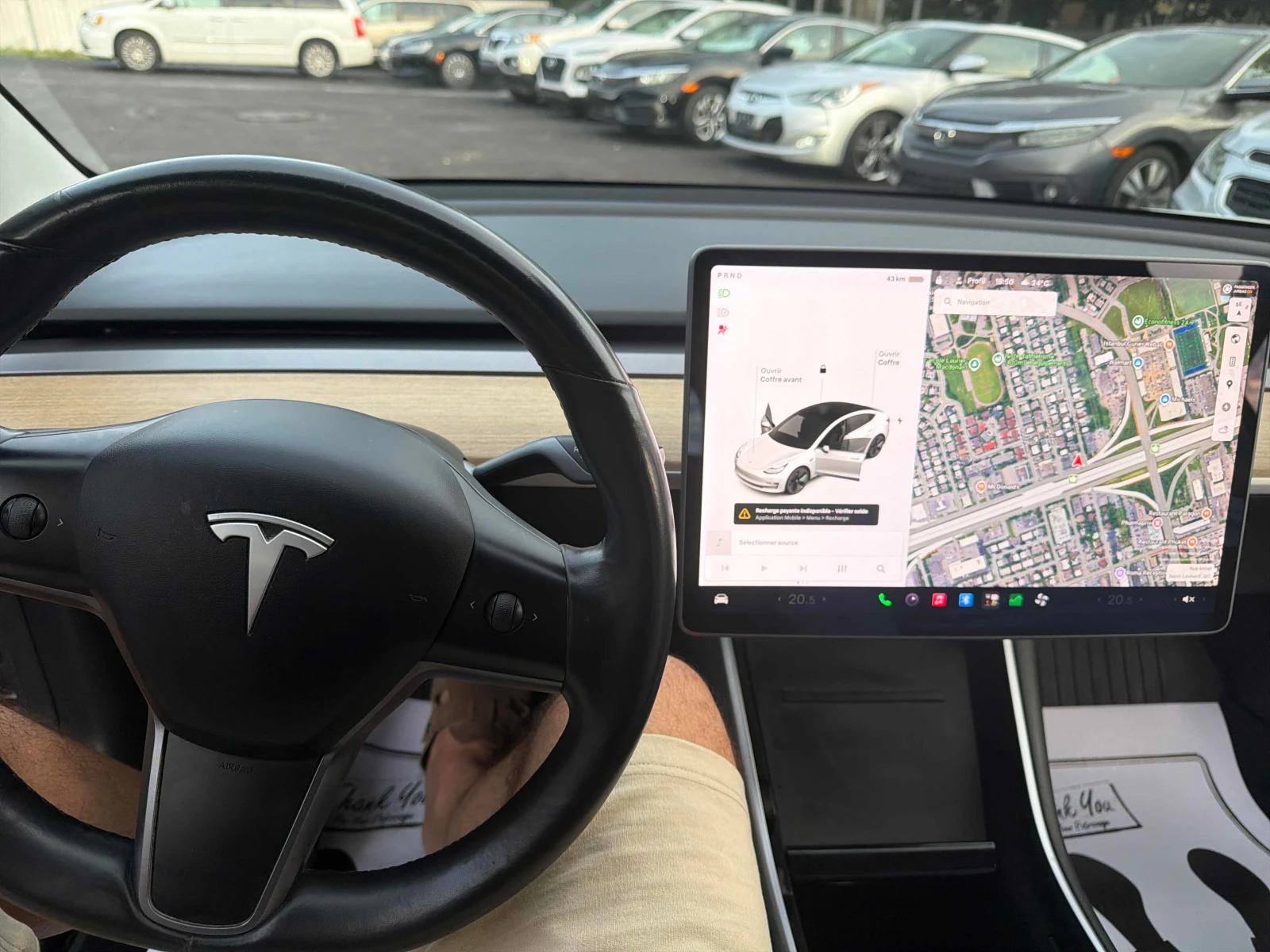 Tesla Model 3 * Standard Range Plus * CARFAX * ЦЕНА ДО БГ, снимка 9 - Автомобили и джипове - 56121083