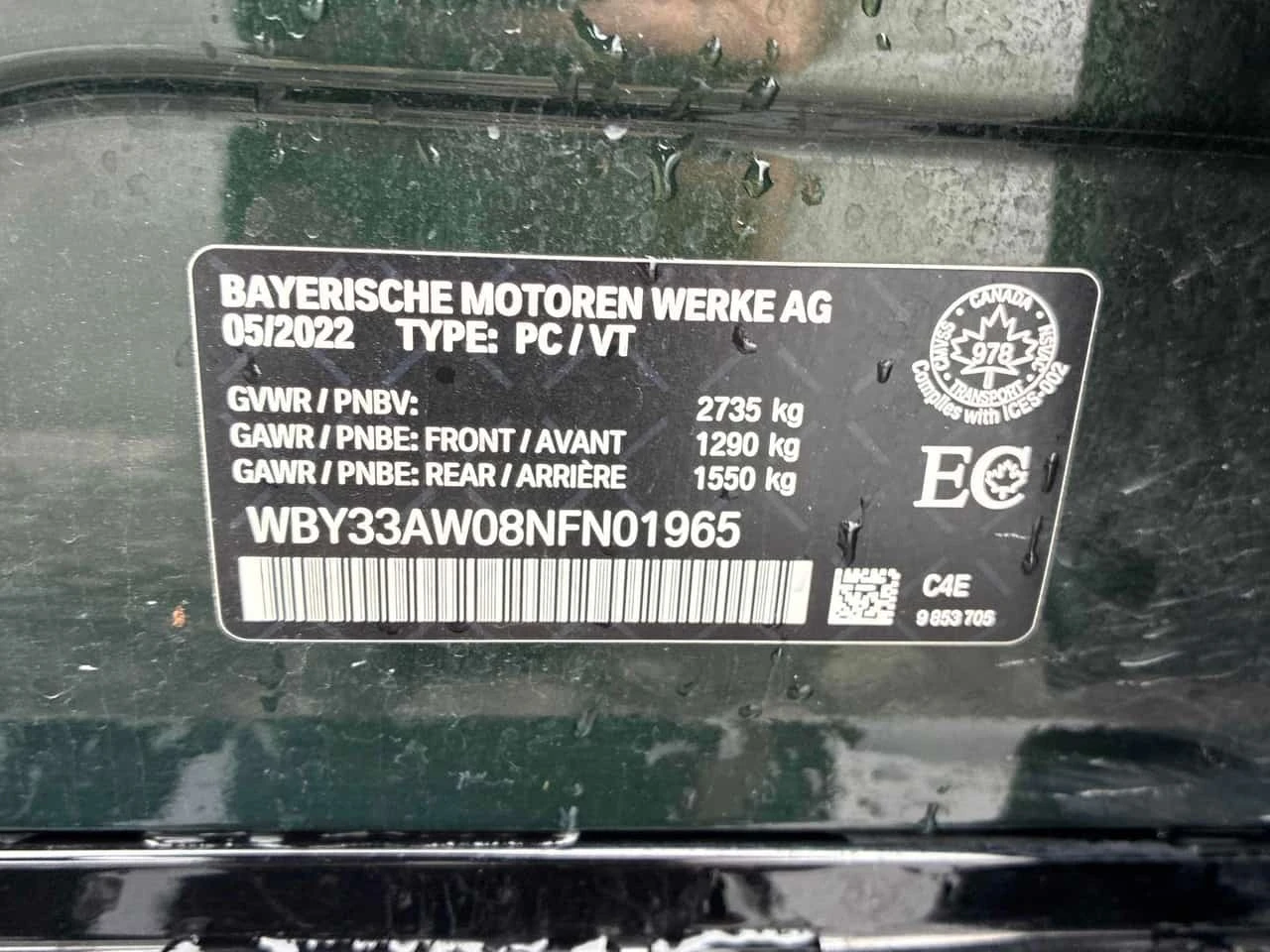 BMW i4 * M50 * CARFAX * , снимка 10 - Автомобили и джипове - 56336832