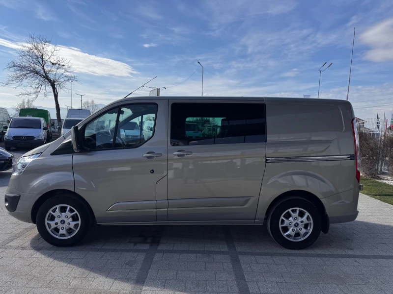 Ford Transit Custom 5-местен 2странични врати Клима , снимка 5 - Бусове и автобуси - 48880643