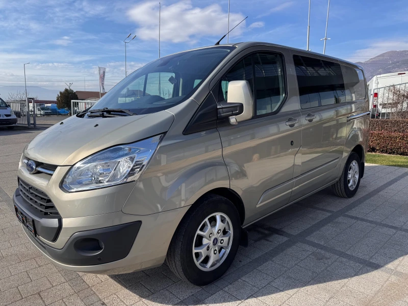 Ford Transit Custom 5-местен 2странични врати Клима , снимка 4 - Бусове и автобуси - 48880643