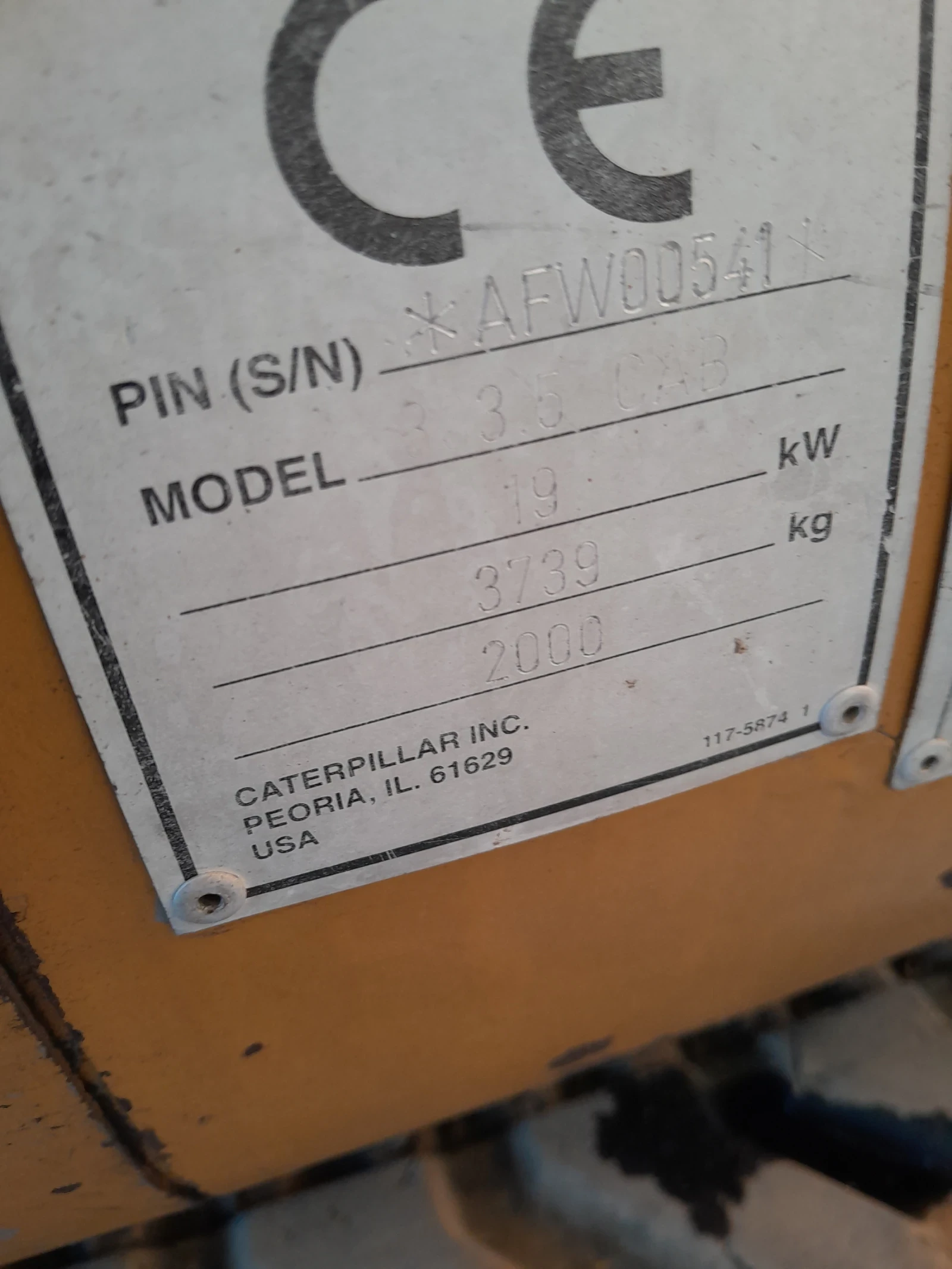 Багер Caterpillar 303.5  - изображение 3