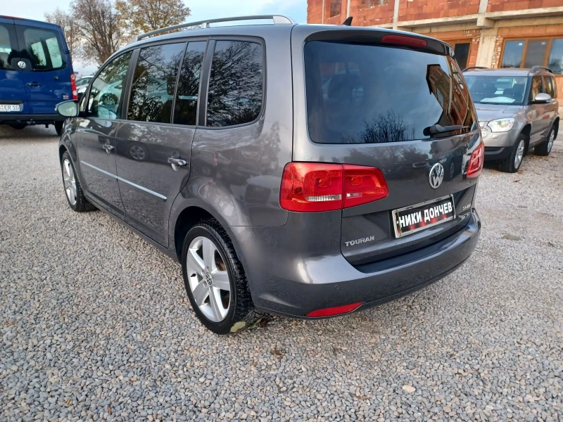 VW Touran 2.0-140 TDI!AVTOMAT! KOJA! F-1 на волана!Подгрев , снимка 6 - Автомобили и джипове - 48043983