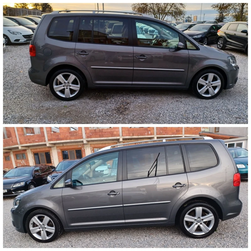 VW Touran 2.0-140 TDI!AVTOMAT! KOJA! F-1 на волана!Подгрев , снимка 7 - Автомобили и джипове - 48043983