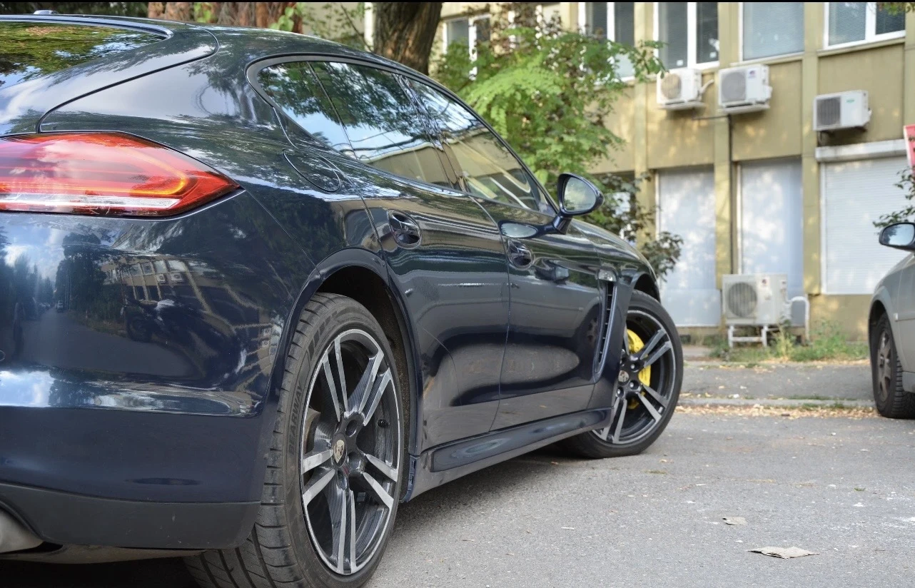Porsche Panamera 4, 8 S FACELIFT BODYKIT; TURBO S ВОЛАН; CARPLAY, снимка 8 - Автомобили и джипове - 55871346
