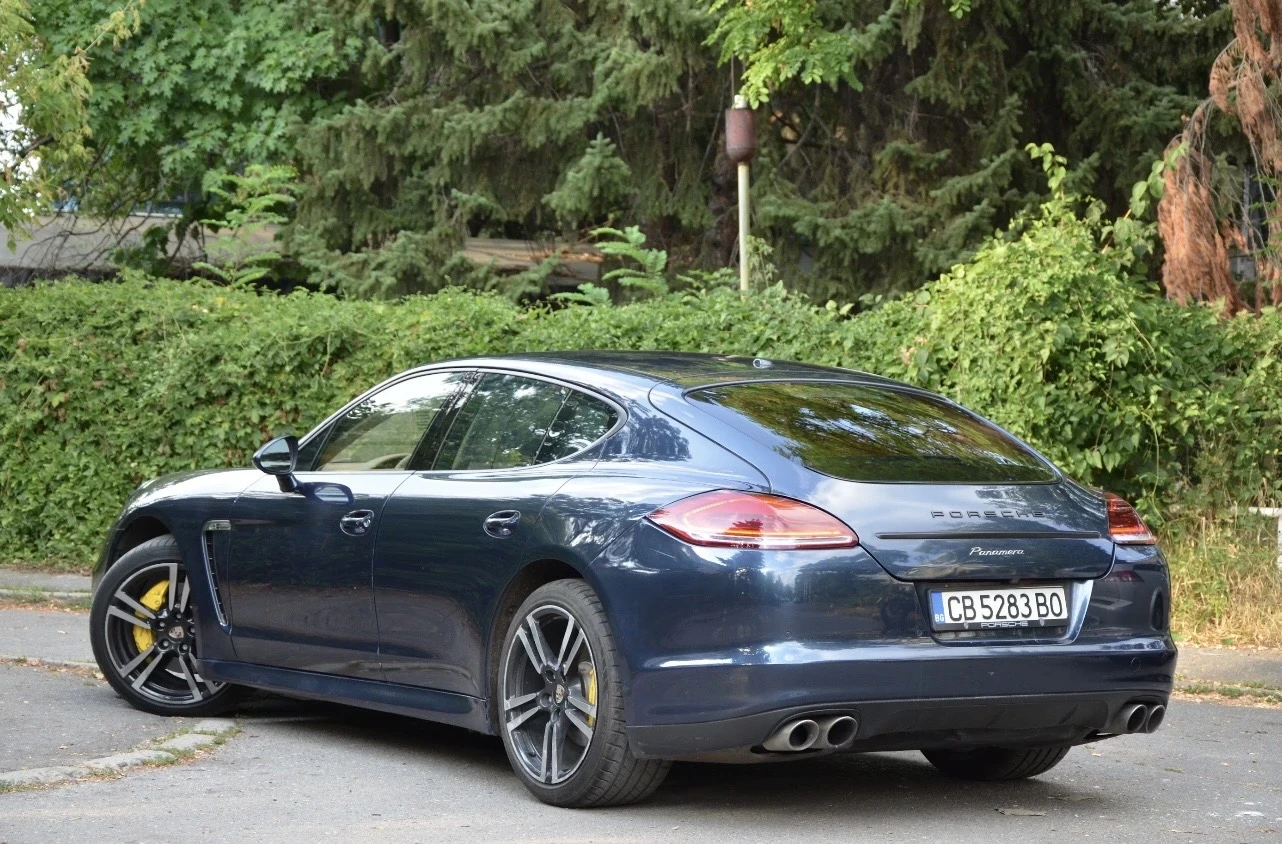 Porsche Panamera 4, 8 S FACELIFT BODYKIT; TURBO S ВОЛАН; CARPLAY, снимка 4 - Автомобили и джипове - 55871346