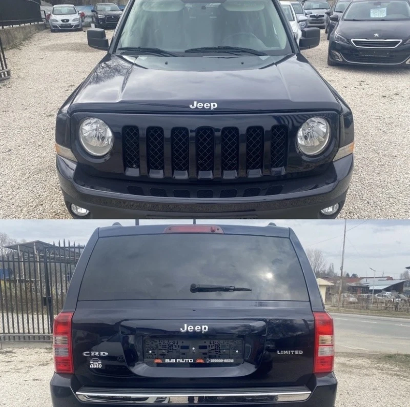 Jeep Patriot 2.2 Дезел, 4х4, Кожен салон, Навигация, Подгрев, Т, снимка 3 - Автомобили и джипове - 46720247