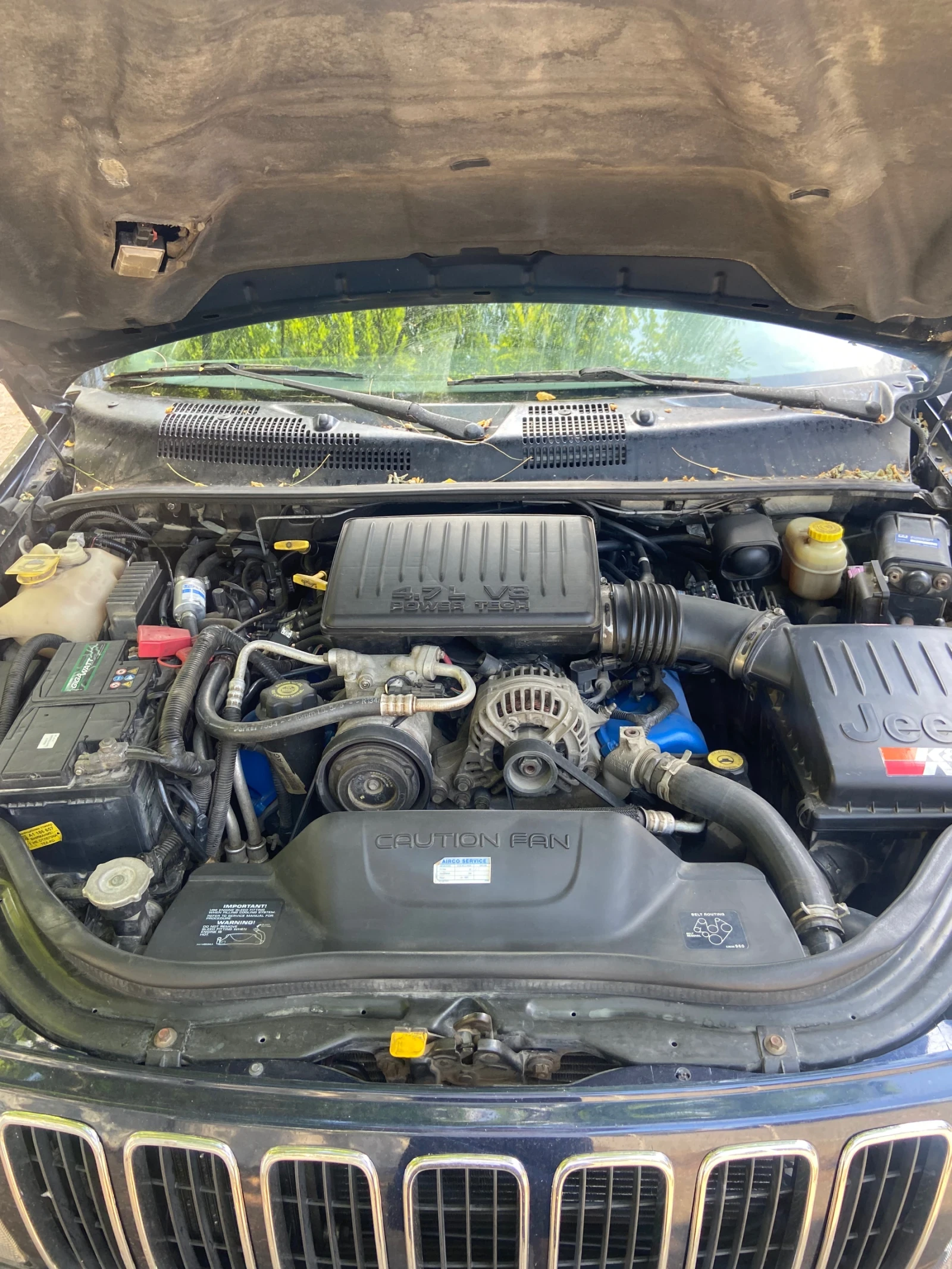 Jeep Grand cherokee 4.7 Quadra Drive, снимка 14 - Автомобили и джипове - 55206891