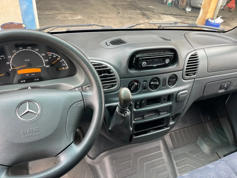 Mercedes-Benz Sprinter 213 Климатик, 9 места, дълга база, снимка 13 - Бусове и автобуси - 52715031