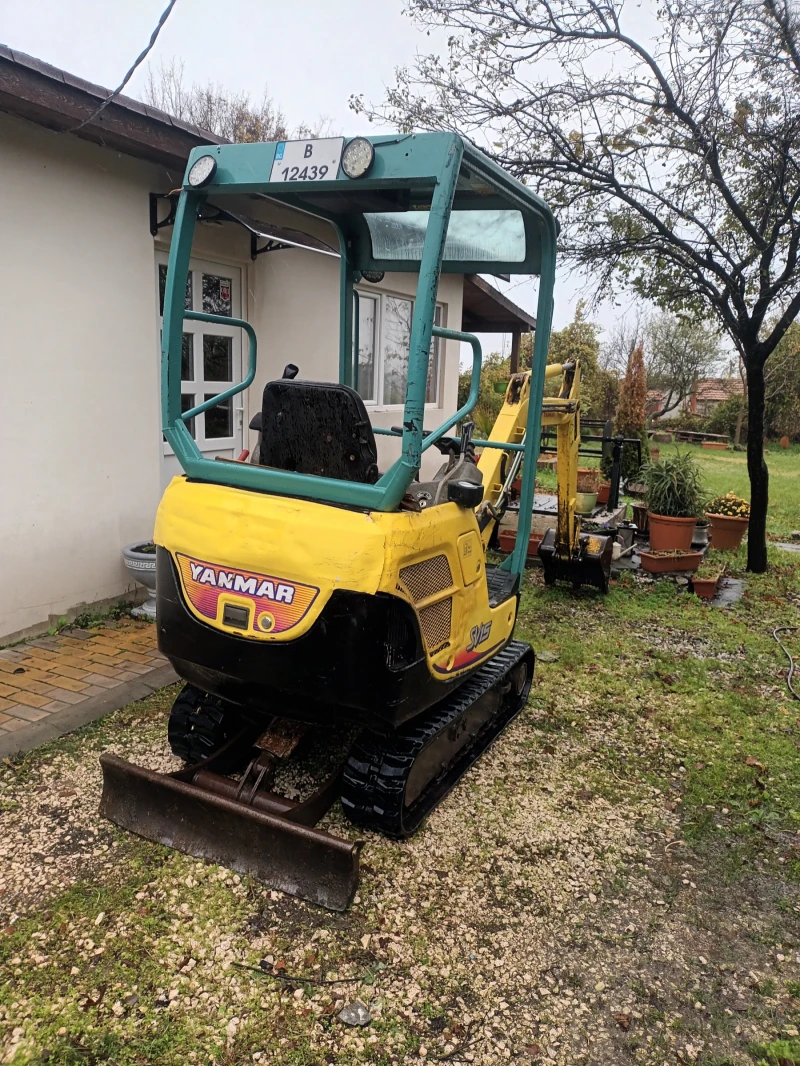 Багер Yanmar SV15, снимка 3 - Индустриална техника - 48273482