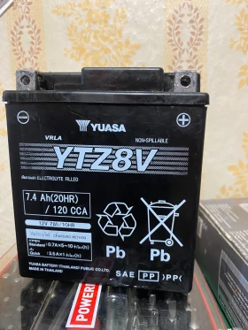 Мото Акумулатор  Yuasa    YTZ8V    7.4 Ah , снимка 3
