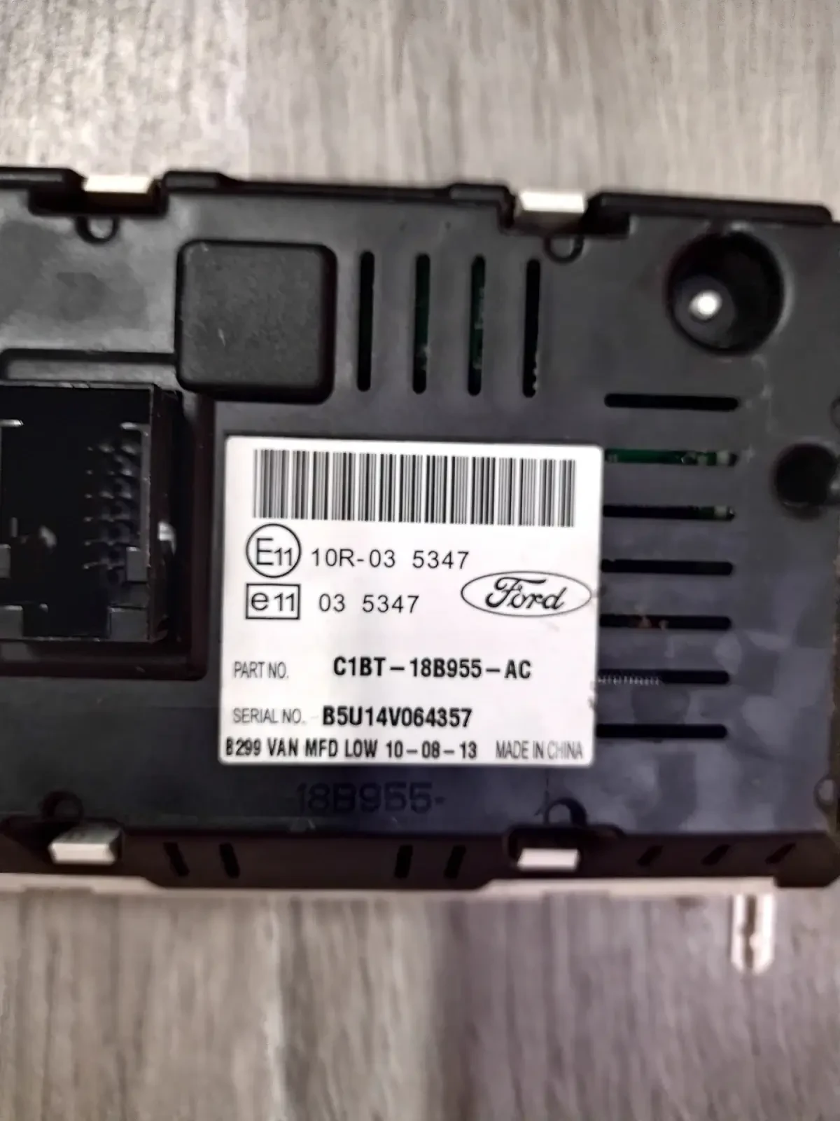 C1BT-18B955-AC  FORD FIESTA   C1BT18B955AC | Mobile.bg   3