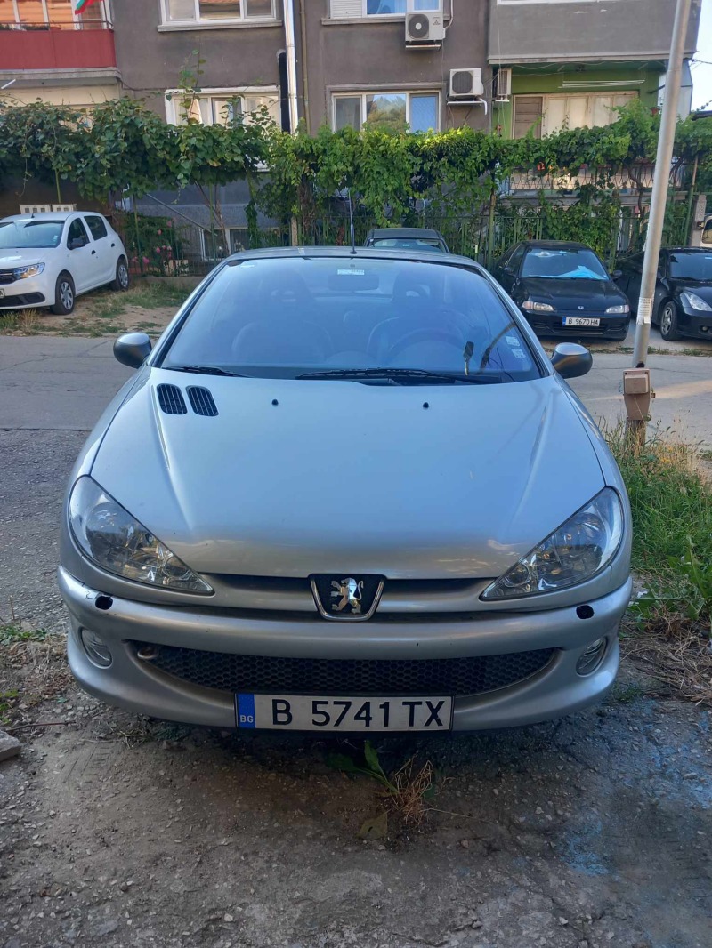 Peugeot 206 cc, снимка 1 - Автомобили и джипове - 46199985