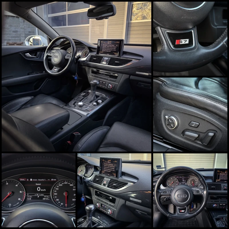 Audi A7 3.0TDI* S7* S-LINE* ЛИЗИНГ, снимка 16 - Автомобили и джипове - 52804734