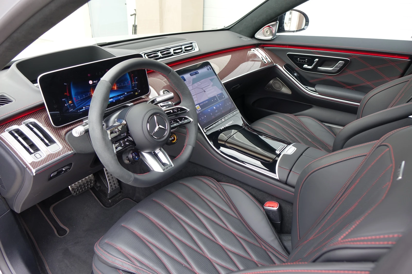 Mercedes-Benz S 63 AMG E AMG L* EDITION1* CERAMIC* CARBON* EXCLUSIVE* , снимка 9 - Автомобили и джипове - 53990047