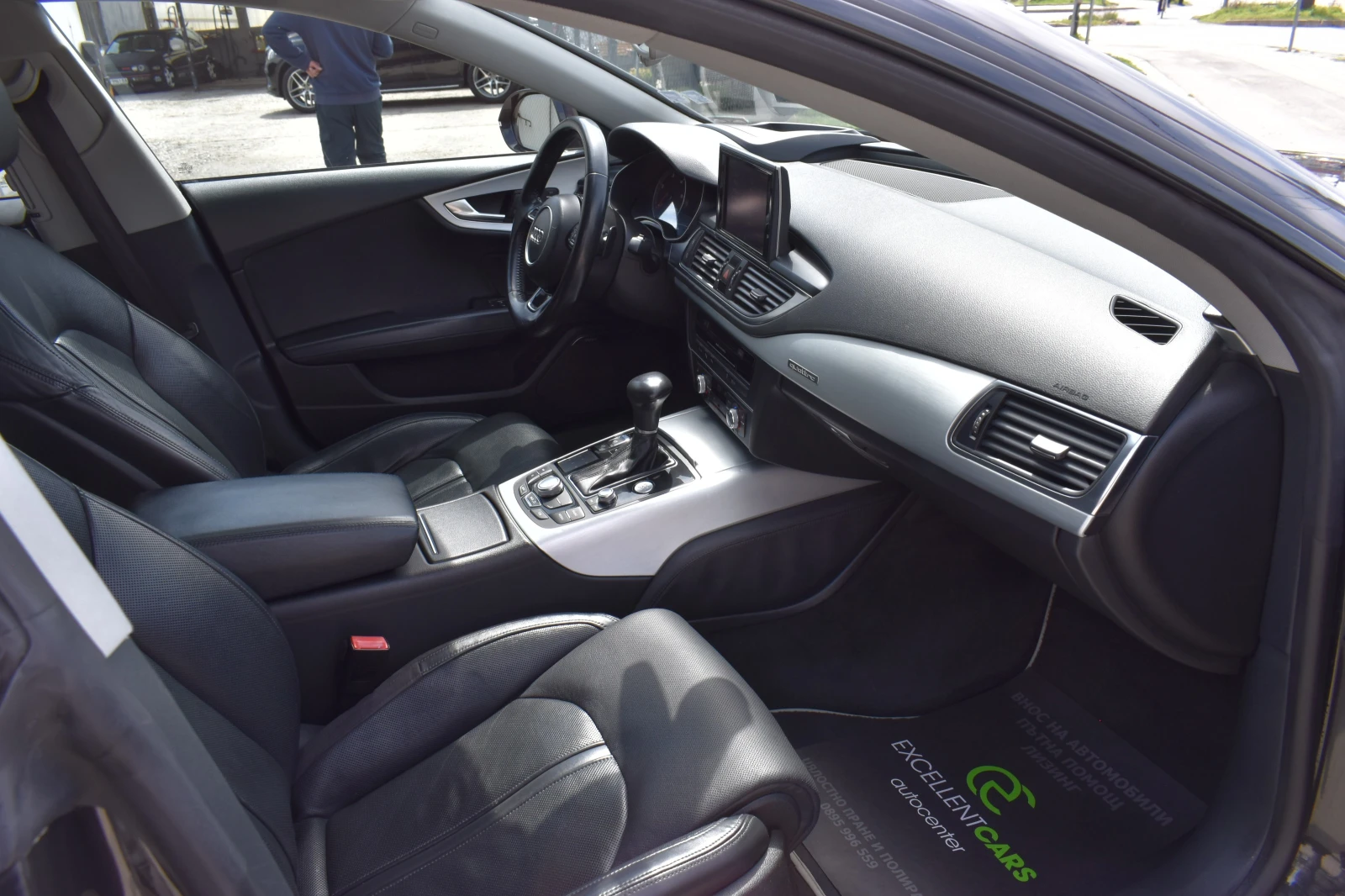 Audi A7 313H.P* AIRMAT* ОБДУХВАНЕ* DISSTRONIC* HEAD-UP* LI, снимка 11 - Автомобили и джипове - 54089874