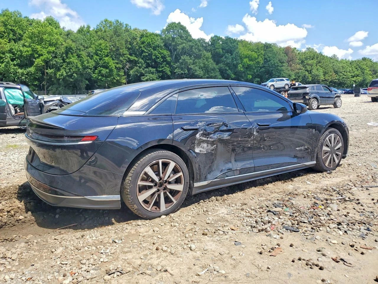 Lucid Air Grand Touring PURE* AWD* КАМЕРА* ПОДГРЕВ* ОБДУХ* 360* ДИСТРОНИК*, снимка 5 - Автомобили и джипове - 56073820