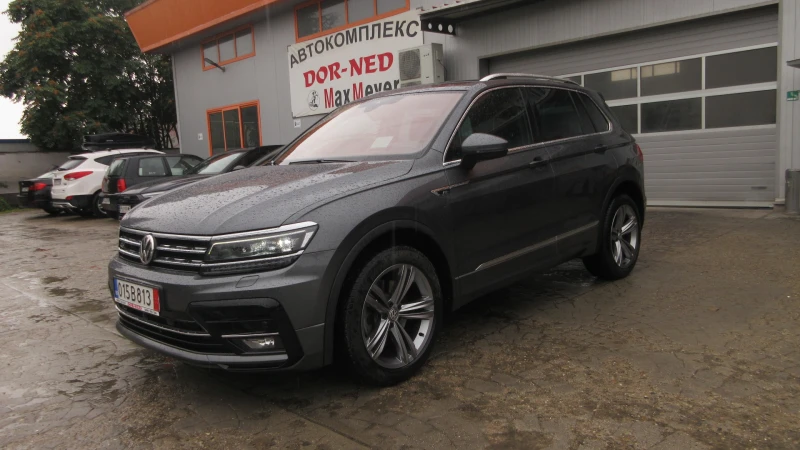 VW Tiguan R-LINE-2.0TDI-4х4-190HP-360-ТОП СЪСТОЯНИЕ - 53555 лв. / 27382.24 € - 63454175 1