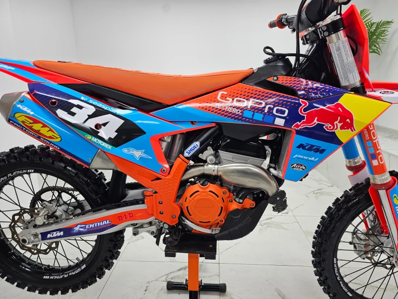Ktm SX-F 250/СТАРТЕР/2 РЕЖИМА/ТРАКШЪН КОНТРОЛ/ ЛИЗИНГ, снимка 4 - Мотоциклети и мототехника - 49319326
