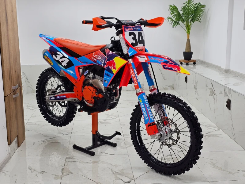 Ktm SX-F 250/СТАРТЕР/2 РЕЖИМА/ТРАКШЪН КОНТРОЛ/ ЛИЗИНГ, снимка 2 - Мотоциклети и мототехника - 49319326