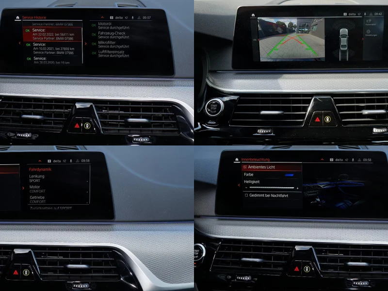 BMW 530 G30/265HP/MSPORT/CAM/NAVI/LED/VIRTUAL/ACC/875v, снимка 15 - Автомобили и джипове - 53242228