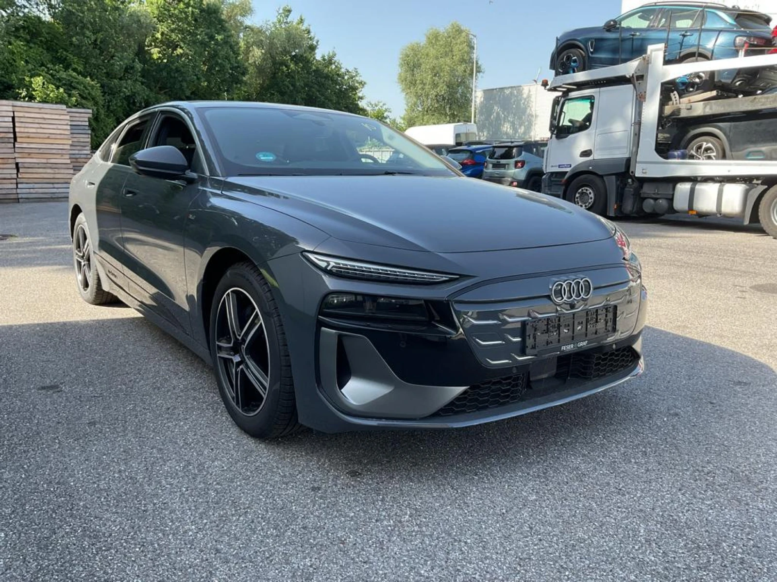 Audi A6 Sportback E-Tron Performance Navi LED B&O Audio, снимка 2 - Автомобили и джипове - 56219643