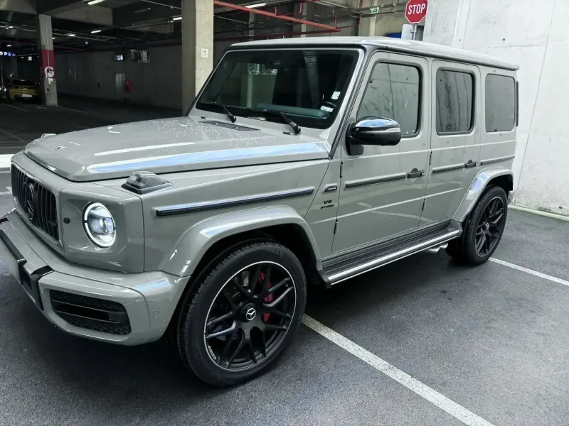 Mercedes-Benz G 63 AMG MANUFAKTUR Gray | Night Package | Burmester | Carb, снимка 3 - Автомобили и джипове - 52284703