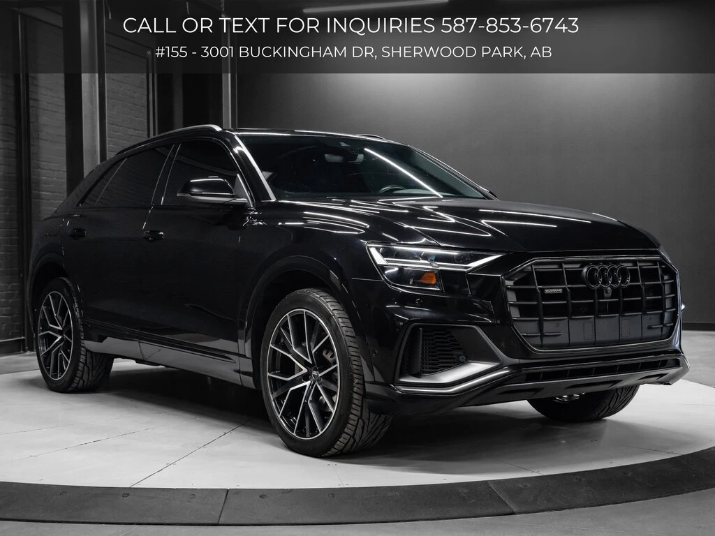 Audi Q8 * Progressiv 55 | Black Optics Pkg | 22in Rims | 3, снимка 1
