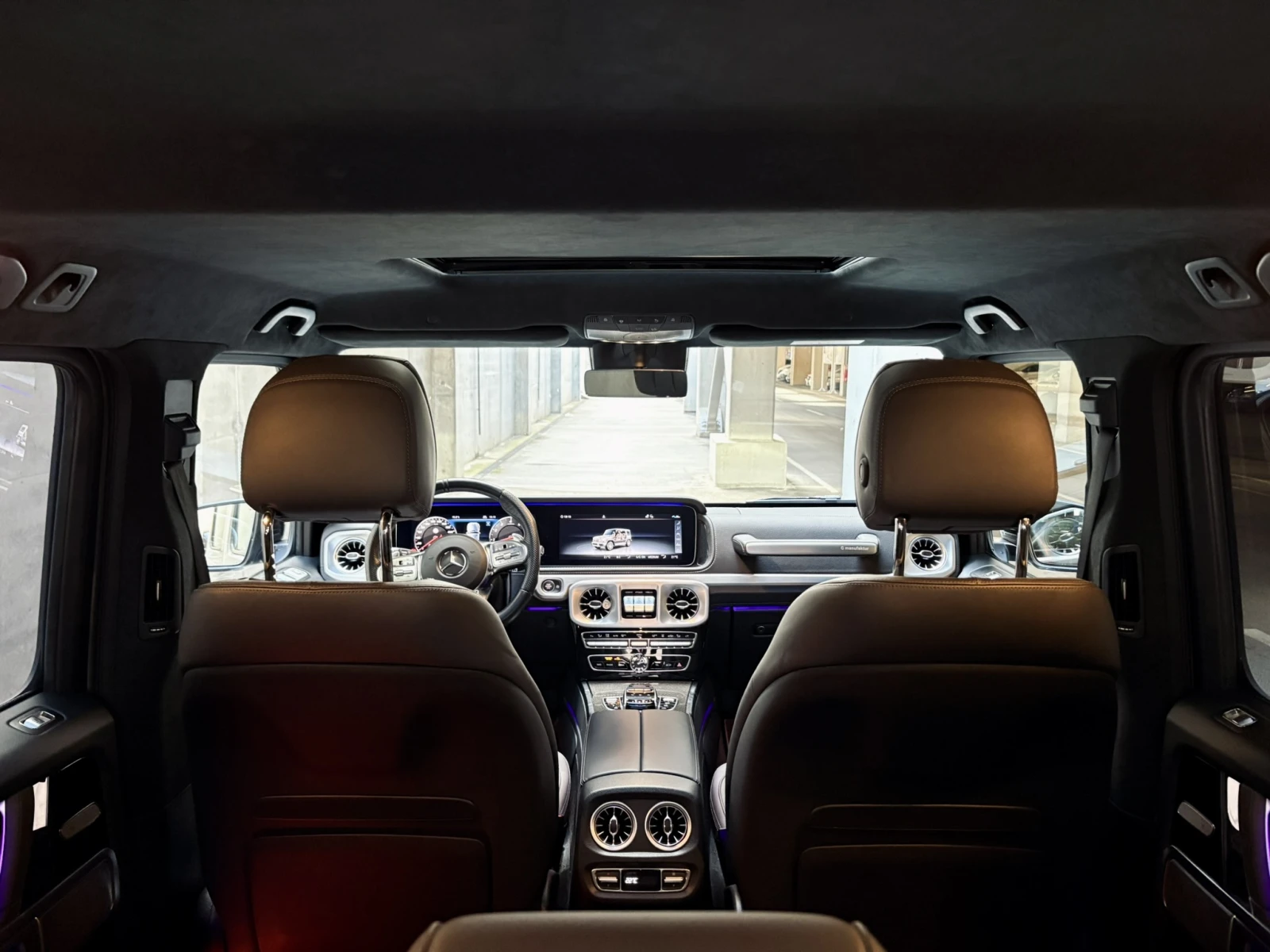 Mercedes-Benz G 63 AMG MANUFAKTUR Gray | Night Package | Burmester | Carb | Mobile.bg   12