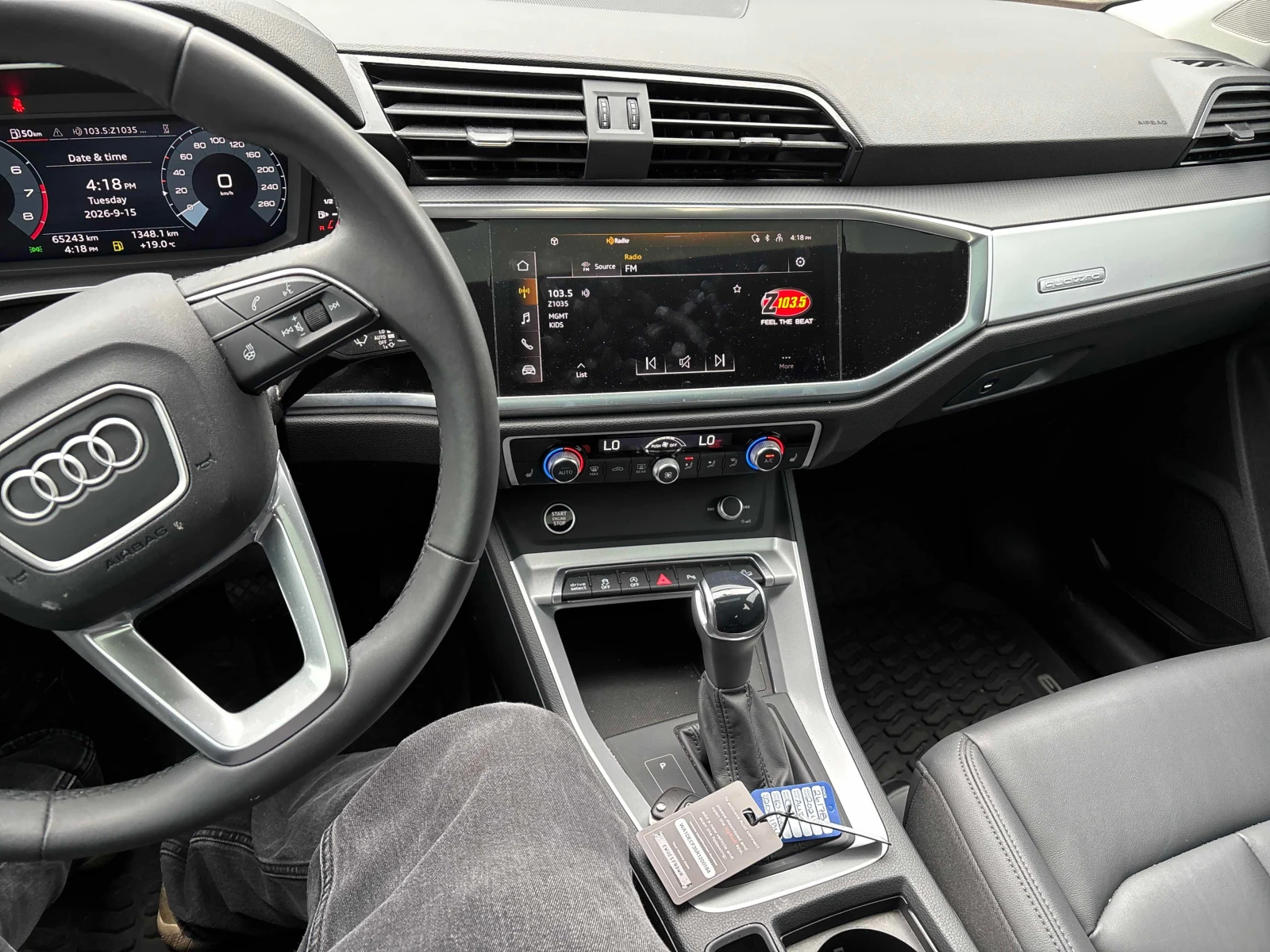 Audi Q3 Komfort * CARFAX * БЕЗ ПЪРВОНАЧАЛНА ВНОСКА, снимка 9 - Автомобили и джипове - 56093674