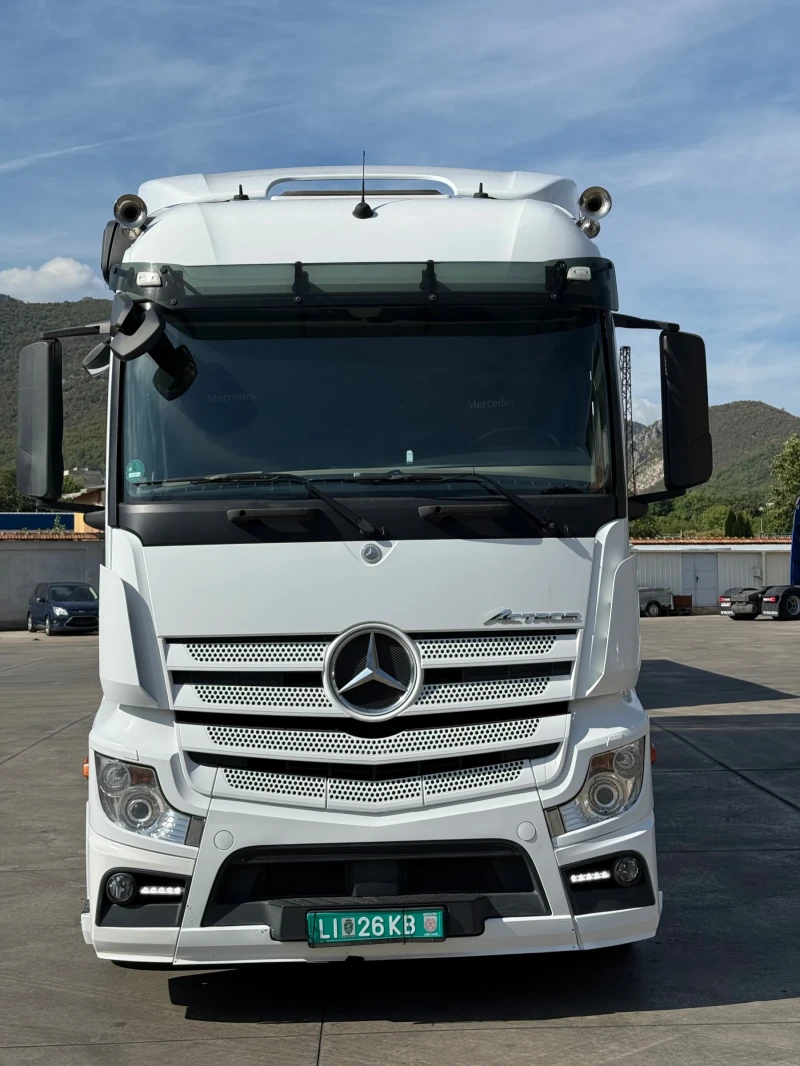 Mercedes-Benz Actros Комплект хенгер с ремарке и падащ борд 1845