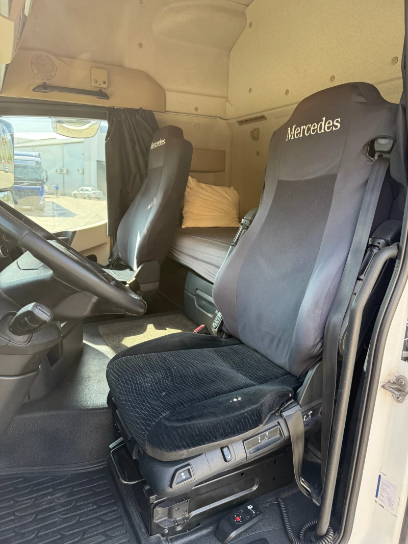 Mercedes-Benz Actros Комплект хенгер с ремарке и падащ борд 1845, снимка 9 - Камиони - 38083556