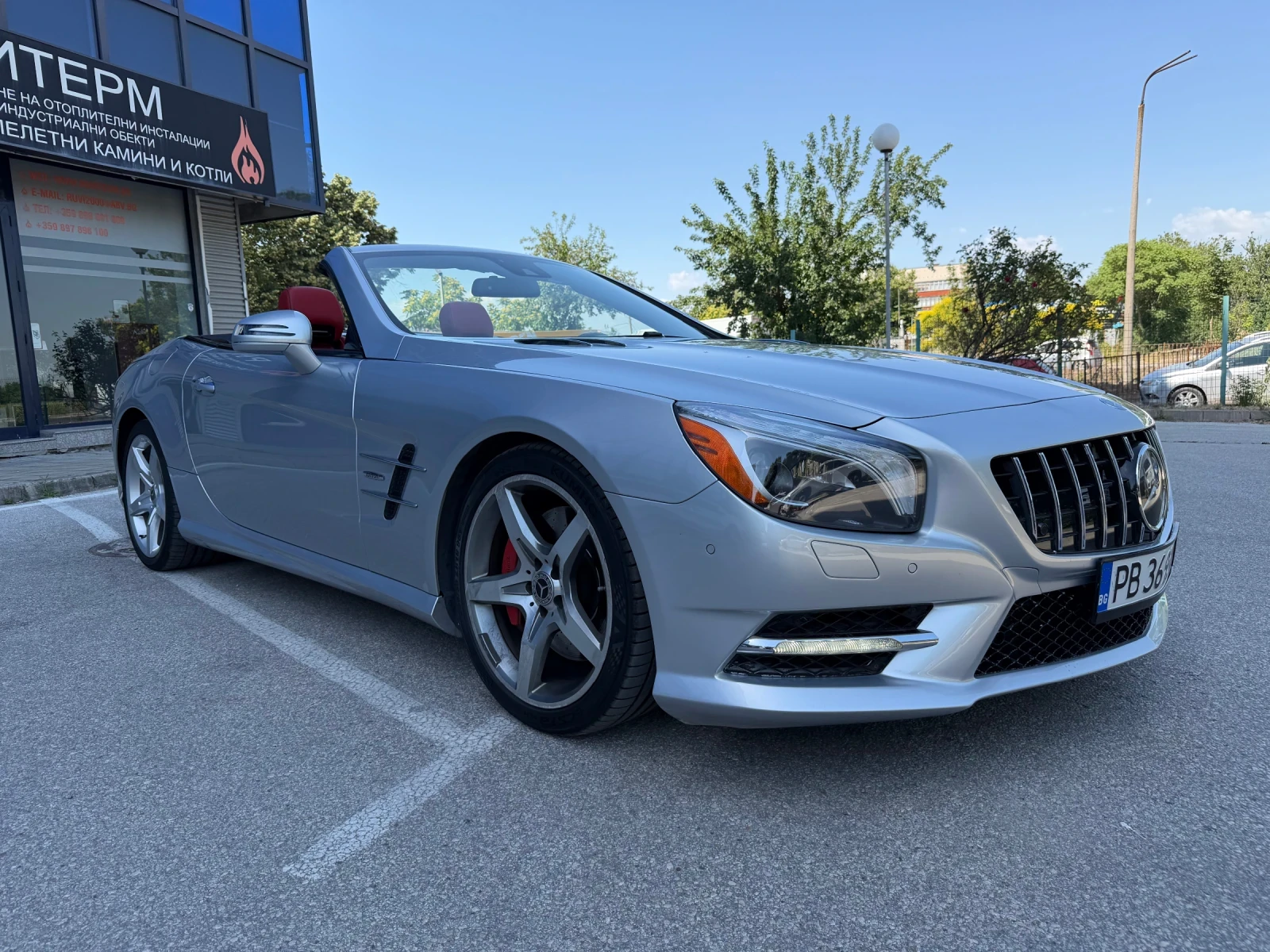 Mercedes-Benz SL 500 | КАБРИО | Designo | Edition 1 | Камера | Нави, снимка 4 - Автомобили и джипове - 55097372