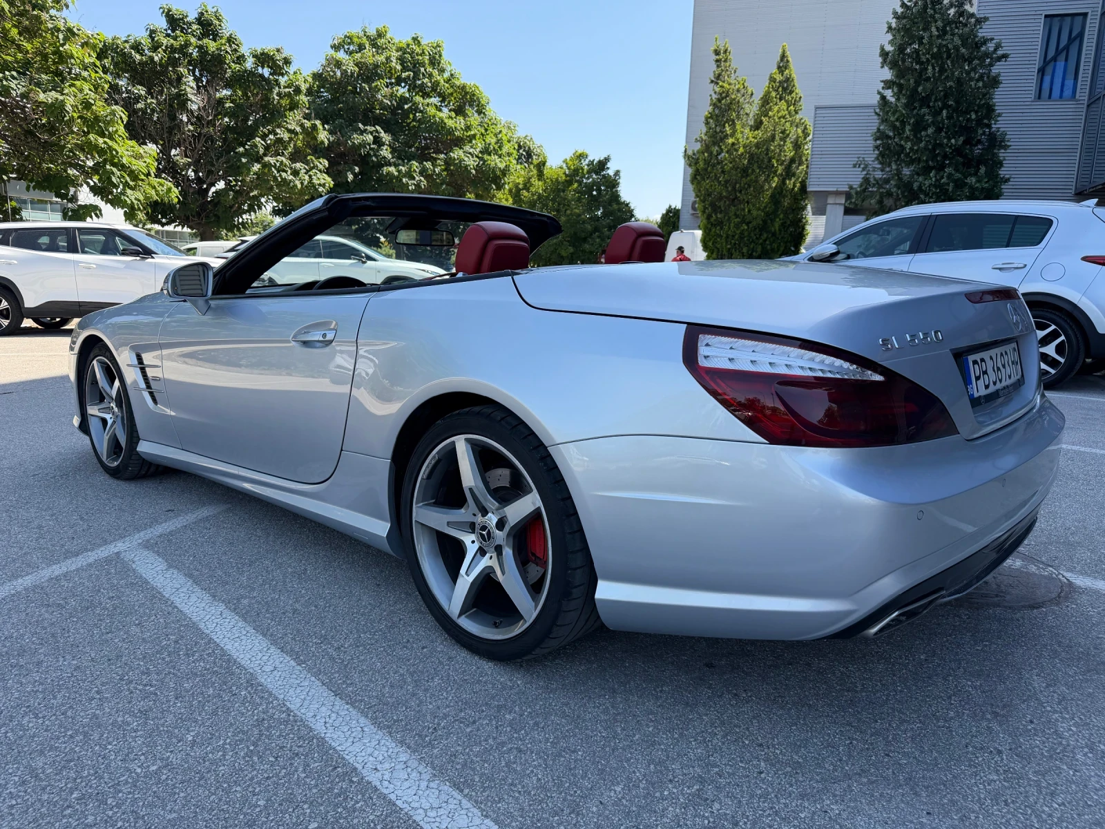Mercedes-Benz SL 500 | КАБРИО | Designo | Edition 1 | Камера | Нави, снимка 5 - Автомобили и джипове - 55097372