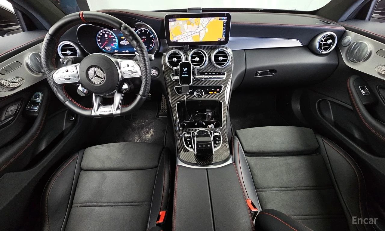 Mercedes-Benz C 43 AMG 4MATIC* BURMESTER* ДИСТРОНИК* ХЕДЪП* 360КАМЕРА* , снимка 7 - Автомобили и джипове - 56075600