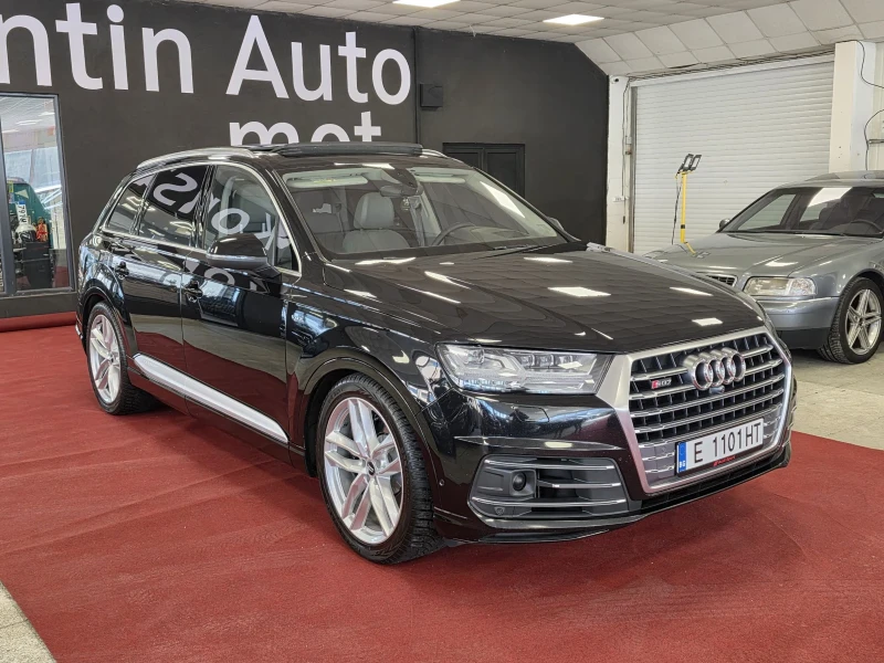 Audi SQ7 Напълно обслужен | Регистриран | Топ състояние , снимка 2 - Автомобили и джипове - 52666279