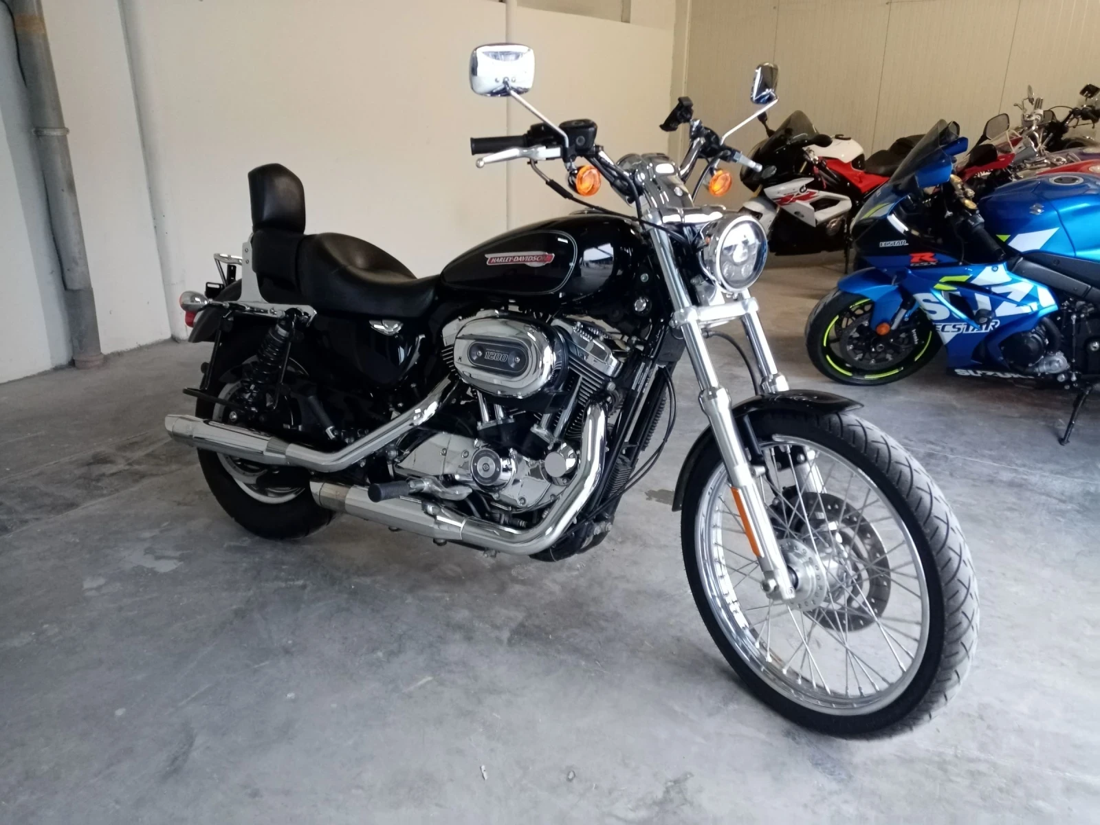 Harley-Davidson Sportster Custom 1200 21' Exhaust MCJ  | Mobile.bg � ����������� 1