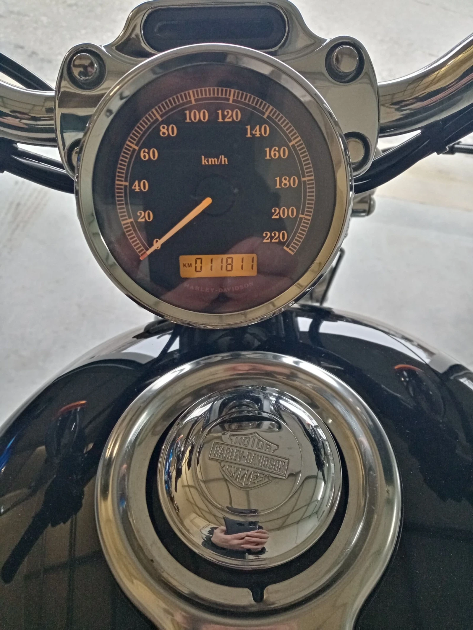 Harley-Davidson Sportster Custom 1200 21' Exhaust MCJ  - изображение 9