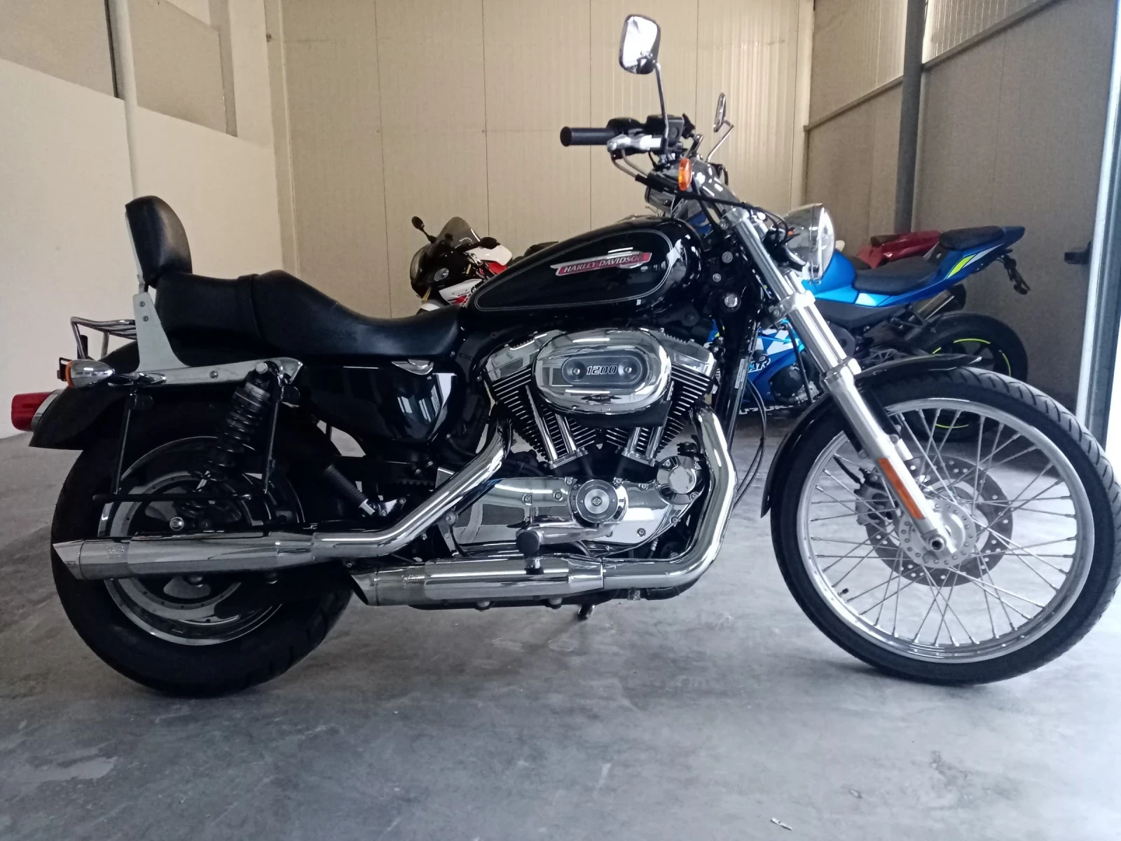 Harley-Davidson Sportster Custom 1200 21' Exhaust MCJ  - изображение 2