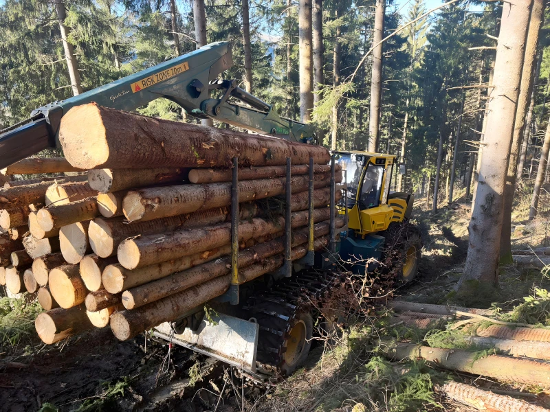 Специализирани машини Машини за дърводобив HSM 904F, снимка 4 - Селскостопанска техника - 53408494